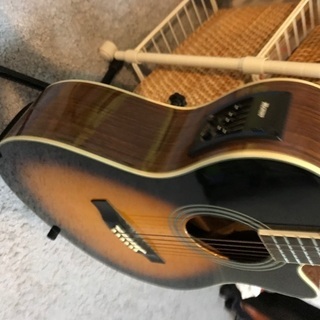 モーリスのエレキアコースティックギター　エレアコの画像