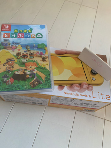 switch lite どうぶつの森セット