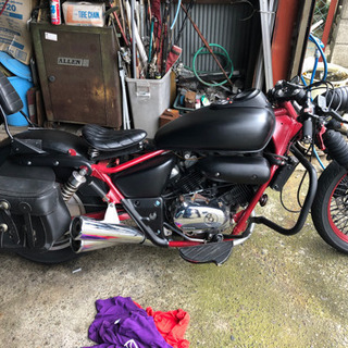 バイクサイドバック差し上げます