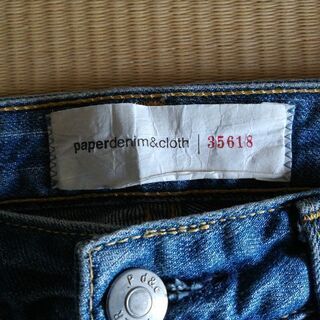 Paperdenim&cloth 35618　ジーンズの画像