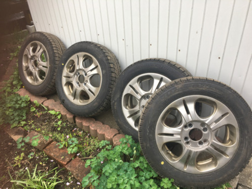 ほぼ新品VRX 155/65R14  75Q スタッドレスタイヤホイール4本セット  2019年製 ブリヂストン BLIZZAK