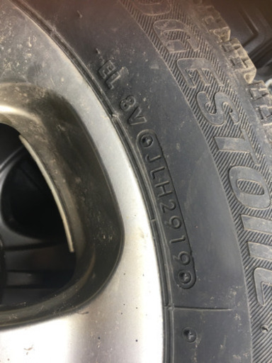 ほぼ新品VRX 155/65R14  75Q スタッドレスタイヤホイール4本セット  2019年製 ブリヂストン BLIZZAK 