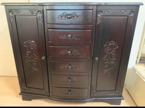 購入時10万円 アジアンテイスト サイドボード 棚