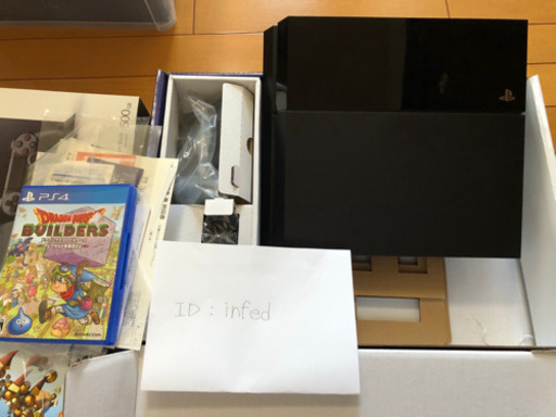 希少PS4　中古　CUHJ-10000　+ドラゴンクエストビルダーズ　起動確認済み　初期化済み