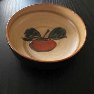 【未使用品】５個セット　柿の絵の小鉢の画像