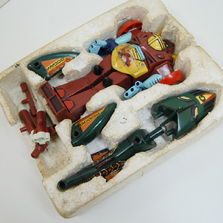 当時物 タカラ ゴワッパー5 ゴーダム マグネロボット ドラゴンG 変形