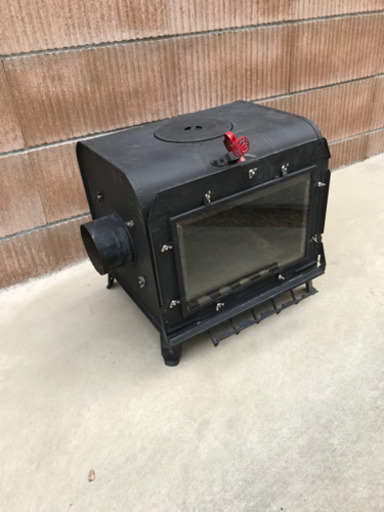 新保製作所　ミニ薪ストーブ　ROSE 4点セット