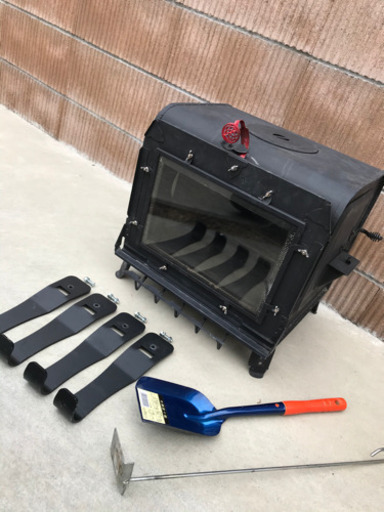 新保製作所　ミニ薪ストーブ　ROSE 4点セット