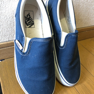中古　美品　VANS スリッポンスニーカー