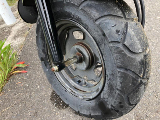 【売約済】美品 実働 BT新品 バリ溝 ホンダ AF58 ズーマー ZOOMER 原付 インジェクションバイク 4ストスクーター