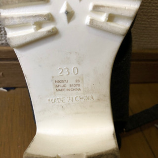 中古　美品　サンダル23cmの画像