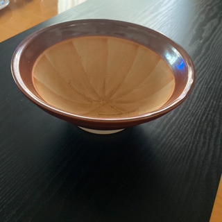 大きめの　すり鉢　7号(22cm) 石見焼　赤茶色