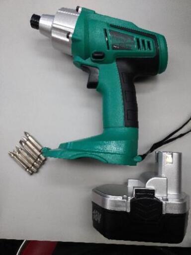 18V インパクトドライバー とバッテリー1個