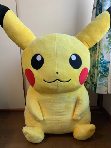 【終了】ポケモンセンターオリジナル ぬいぐるみ　ピカチュウ40インチ