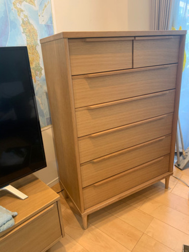 ビネンチェスト　6段スリム