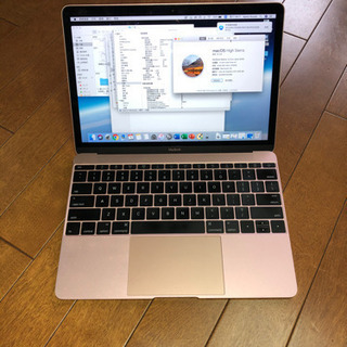 MACBOOK 12インチ 2016 ローズゴールド m7/8GB/256GB