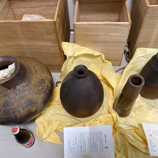 備前焼　三村陶伯　大饗章　小山満夫　小山末廣　骨董　古美術　アンティークの画像