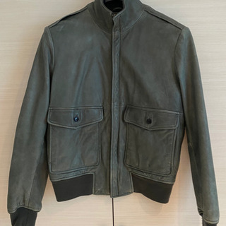バナナリパブリック　レザージャケット ライダースジャケット