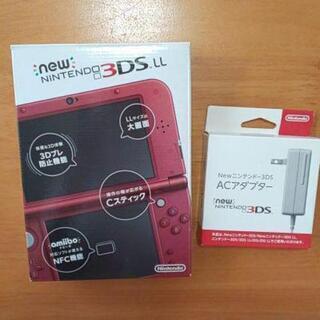 Newニンテンドー3DS LL      メタリックレッド          妖怪ウォッチ カバーの画像