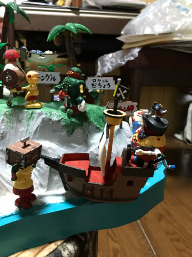 ロボダッチ　宝島　組み立て塗装済み。