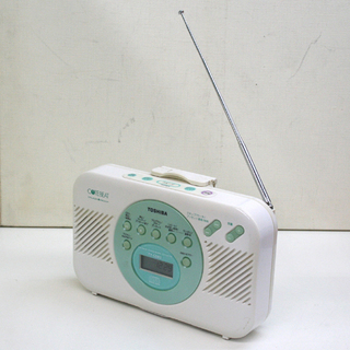 東芝 キュートビート TY-CDB3 防滴CDクロックラジオ 動...