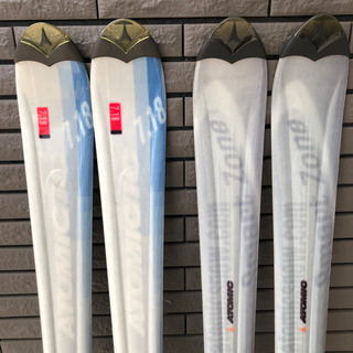 ATOMIC アトミック スキー板2本 SALOMON サロモン ビンディングの画像