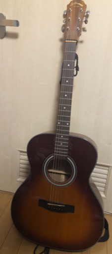 Aria Dreadnought AF-201 TS/Tobacco Sunburst アリアドレッドノート アコースティックギター