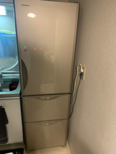 冷蔵庫　日立　315L ガラストップ