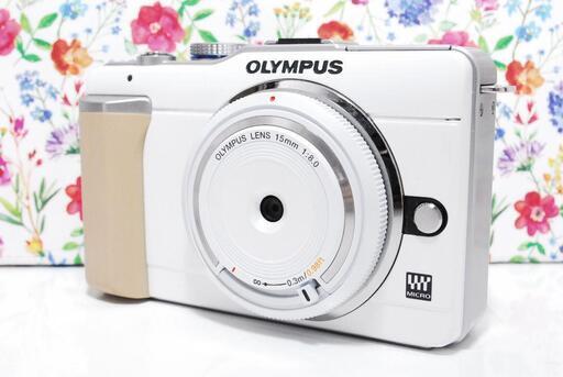 ★全国発送対応★交渉可★☆スマホ転送☆かわいい☆OLYMPUS☆PEN E-PL1 ホワイト☆