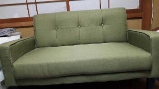 美品❗二人がけソファー