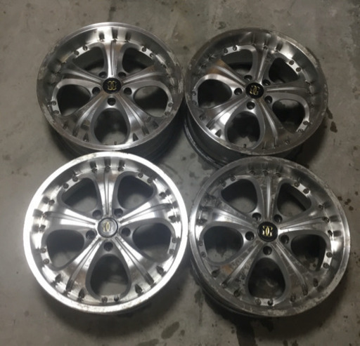 格安！社外18インチ アルミホイール 4本セット