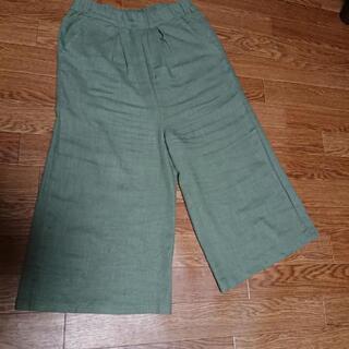 麻、レーヨン■パンツ  L■の画像