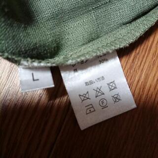 麻、レーヨン■パンツ  L■の画像