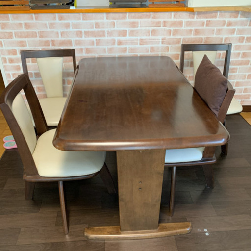 ダイニングテーブル5点セット