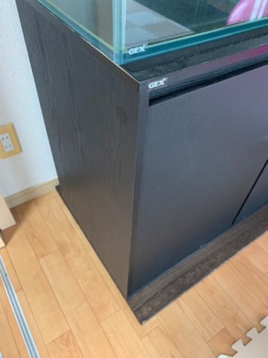 90cm ガラス水槽、水槽台セット