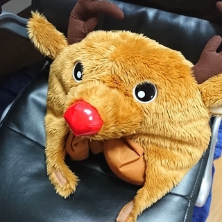 トナカイの被り物