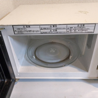 ［無料］かなり古い電子レンジ［ターンテーブルが回りませんが使えます］の画像