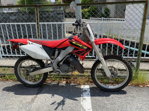 【希少アルミフレーム書類あり】ホンダ CR125R モトクロス レーサー 2スト