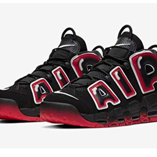 ナイキ] AIR MORE UPTEMPO \'96 QS CJ6129 001 28.0cm/US10.0 BLACK/WHITE-LASER CRIMSON