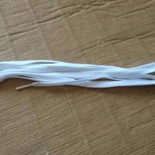 靴紐 白 ジャンク品 未使用品