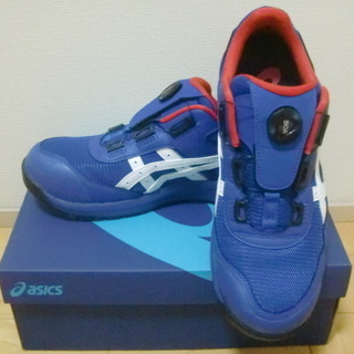 アシックス 安全靴 CP209 26.0cm カラー：アシックスブルー＊ホワイト