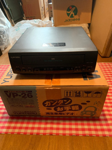 未使用品　車載用再生専用ビデオデッキ