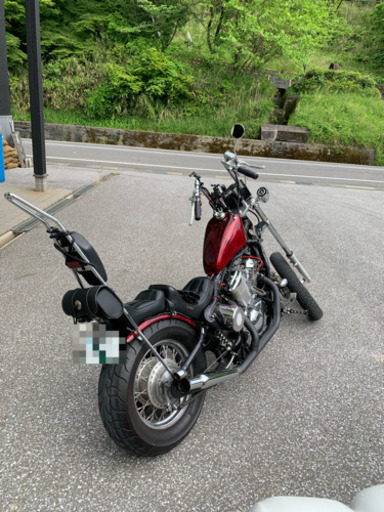 スティード600フルカスタム 構造変更済み