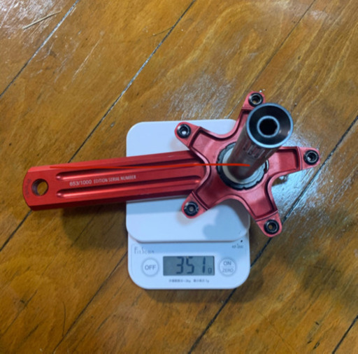 限定品ROTOR COBO EDITIONクランク　赤