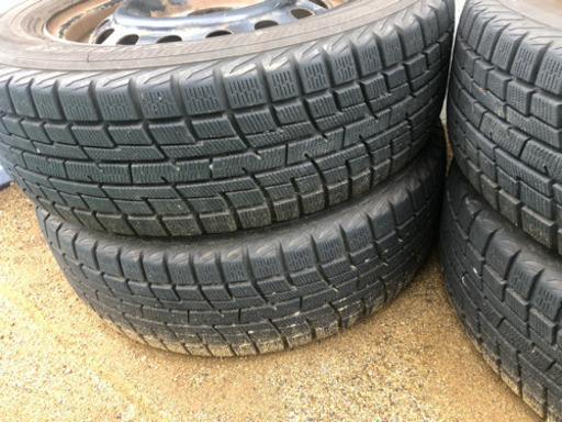 スタッドレスタイヤ  14インチ 175/65r14 バリ山