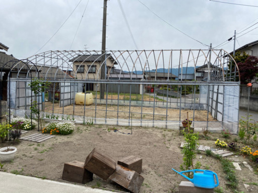 ハウス　家庭菜園などに。
