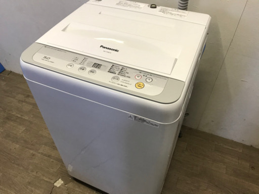 ☆041199 美品パナソニック　5.0kg洗濯機　17年製☆