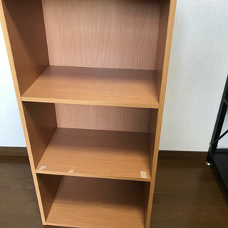 カラーボックス　傷あり