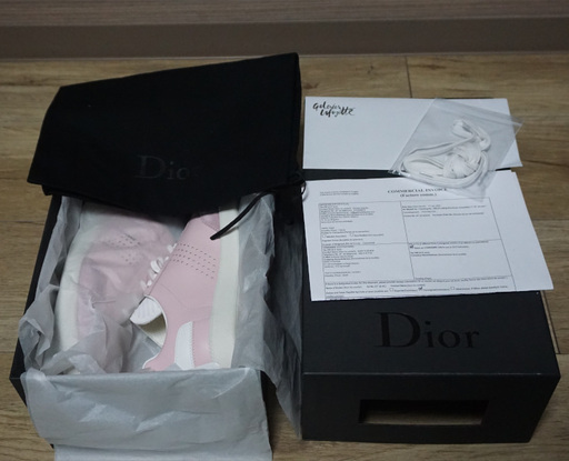 ★新品・未使用★ DiorB01ロゴスニーカー スエード ★即日国内発送★
