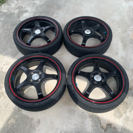 ジャンク ホイール 4点まとめてお売りします。